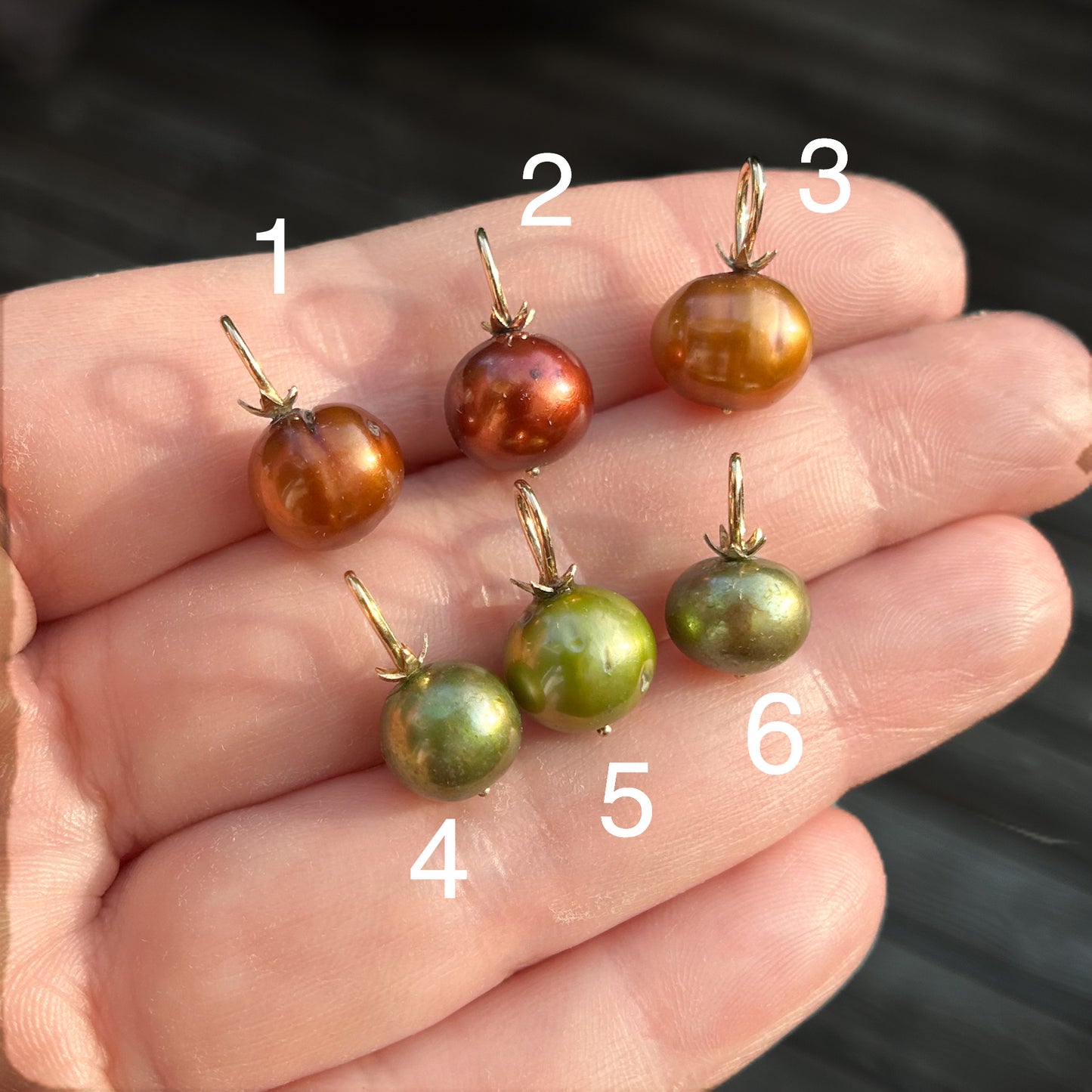 Summer Harvest: Heirloom Tomato Pearl Charm