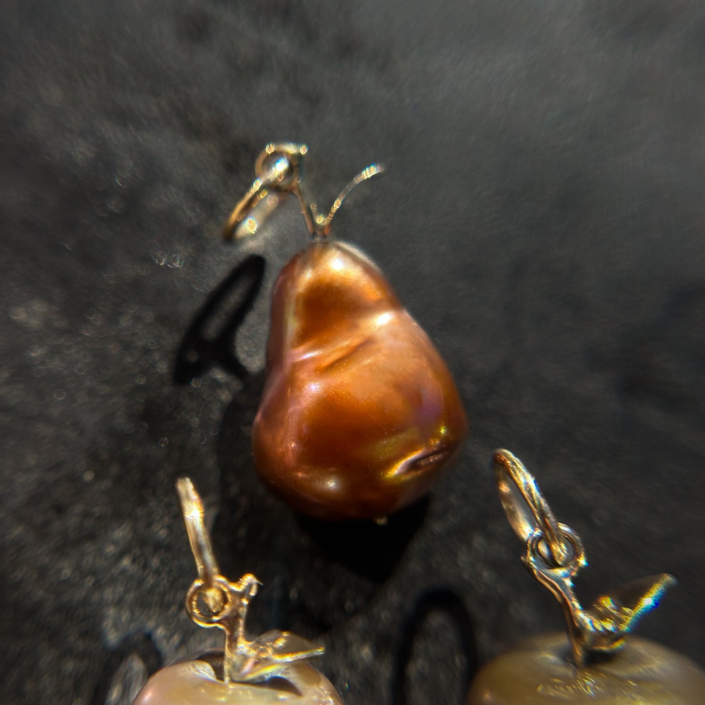 Autumn Harvest: Large Fruit Pearl Charms