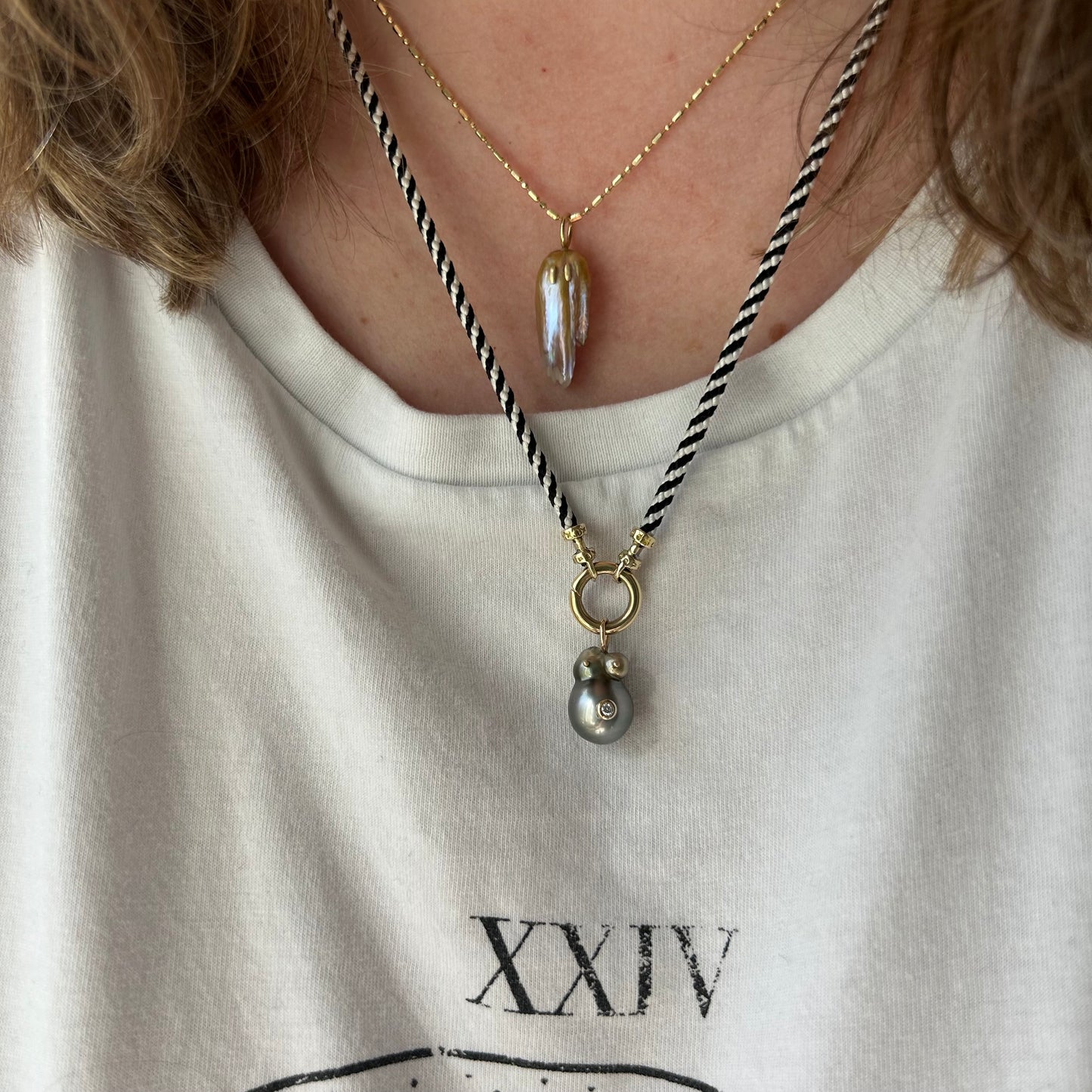 Tahitian Pearls: Heavenly Bodies Charms