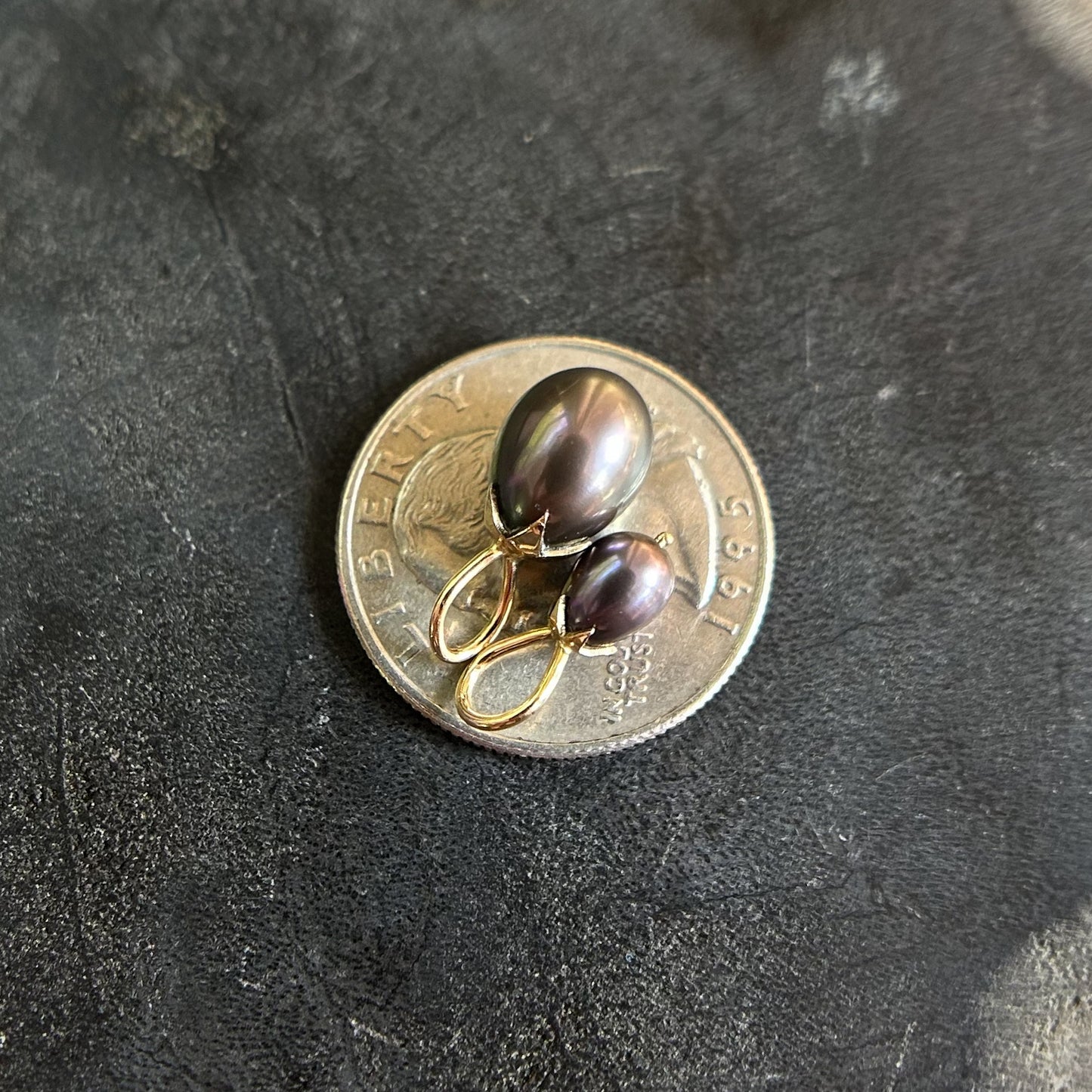 Summer Harvest: Mini Eggplant Pearl Charm