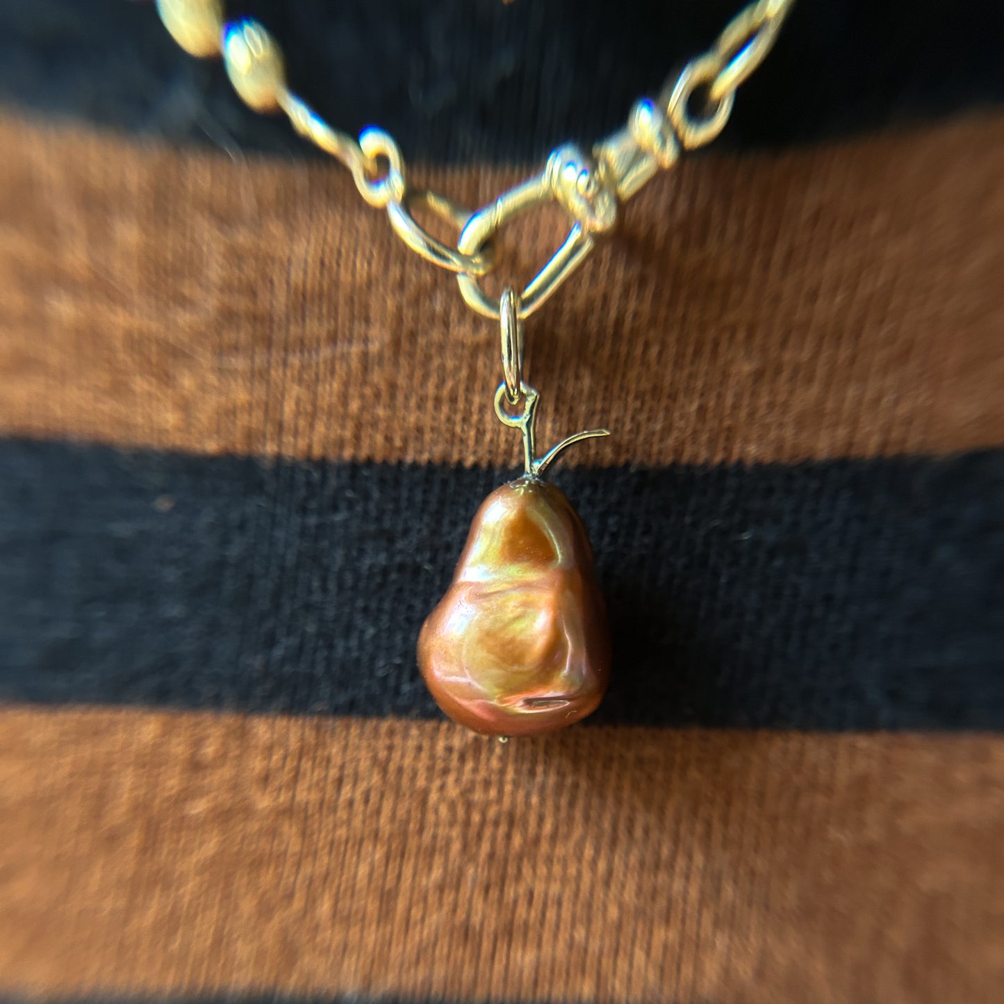 Autumn Harvest: Large Fruit Pearl Charms
