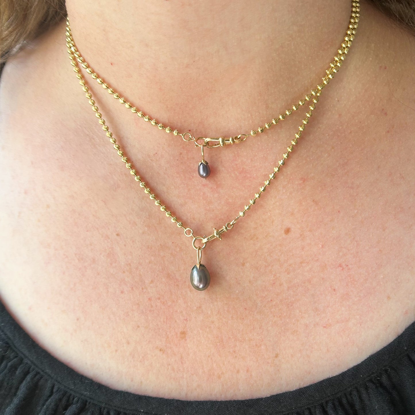 Summer Harvest: Mini Eggplant Pearl Charm
