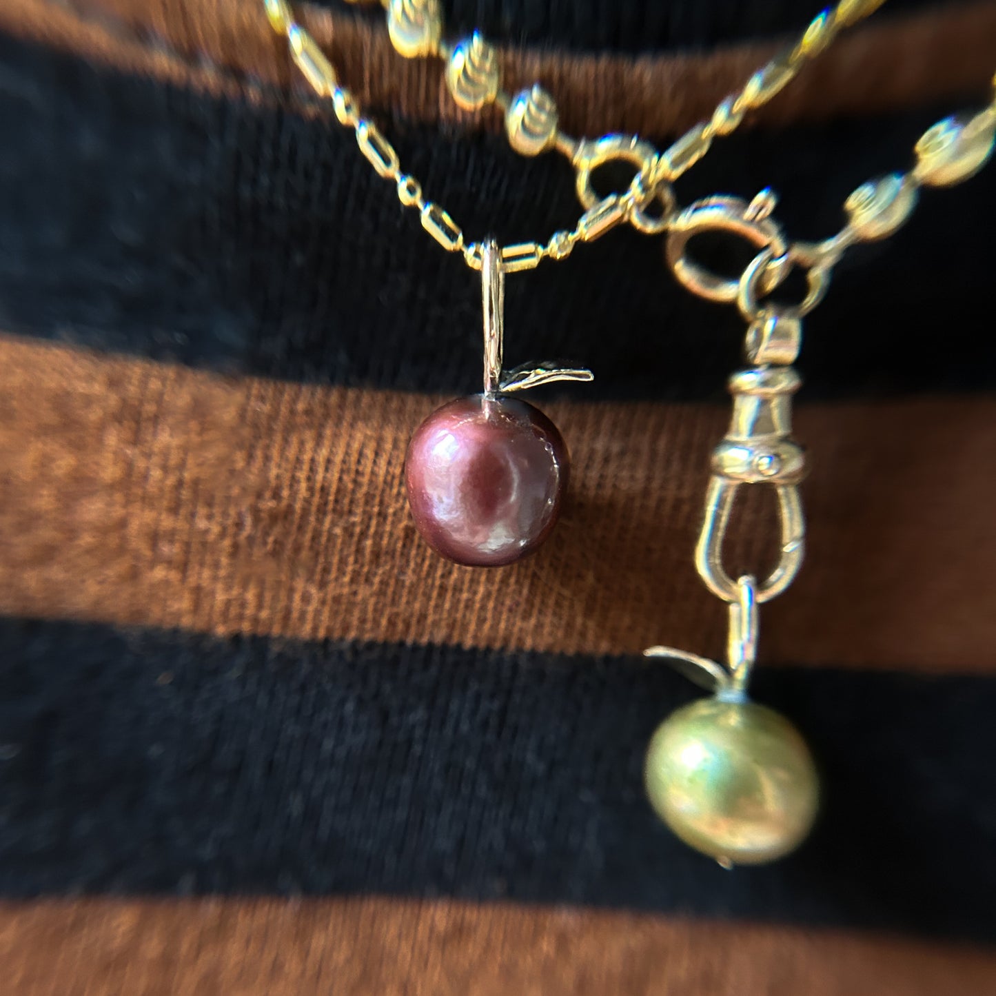 Autumn Harvest: Red Apple Charms