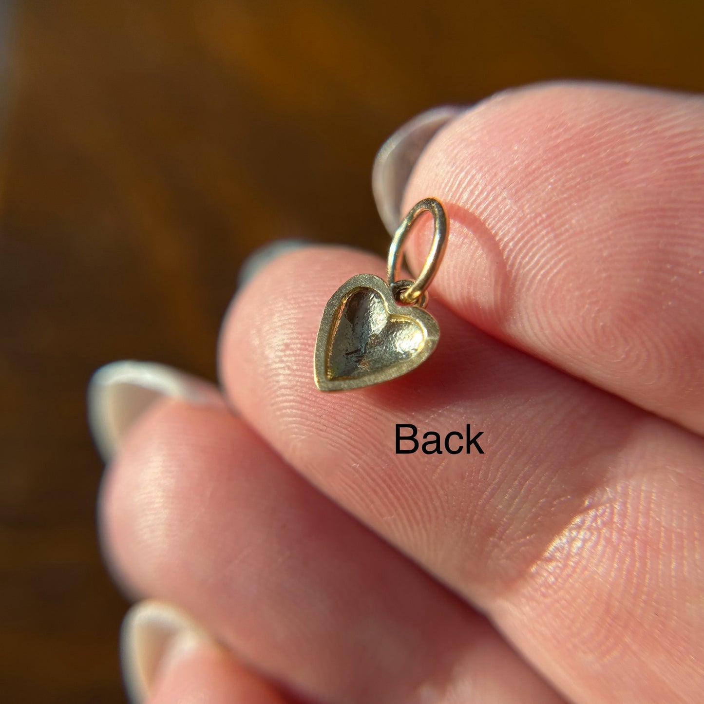 ‘Til we are ghosts: Mini Heart Charm