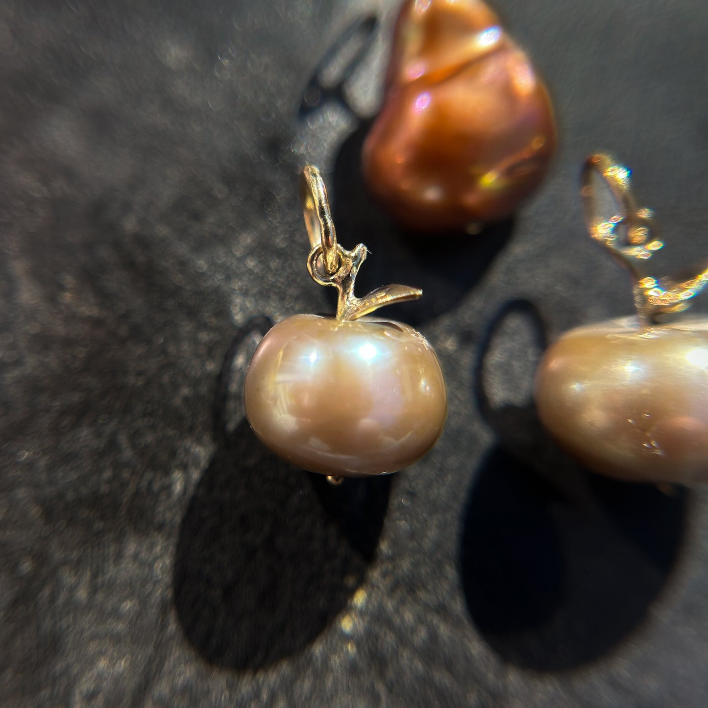 Autumn Harvest: Large Fruit Pearl Charms