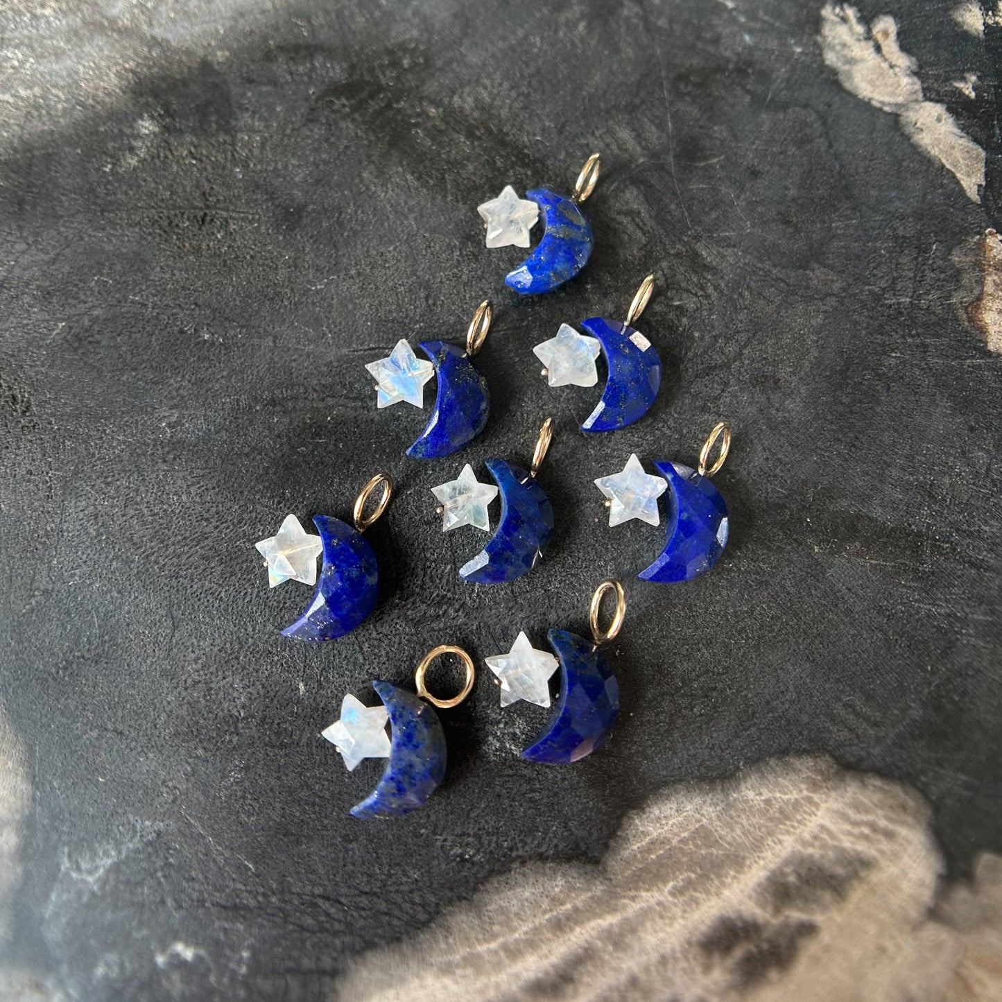 Small Stella Luna Charm: Lapis Lazuli