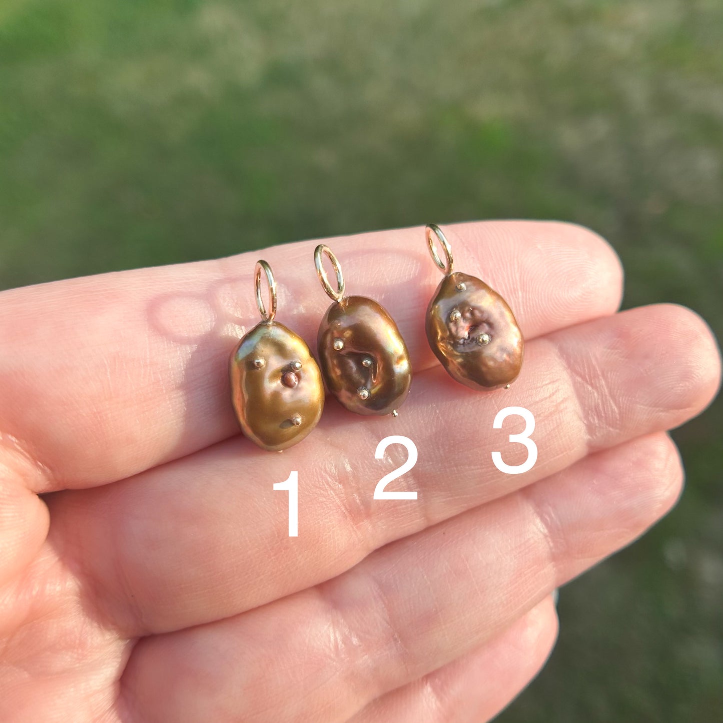 Summer Harvest: Potato Pearl Charm