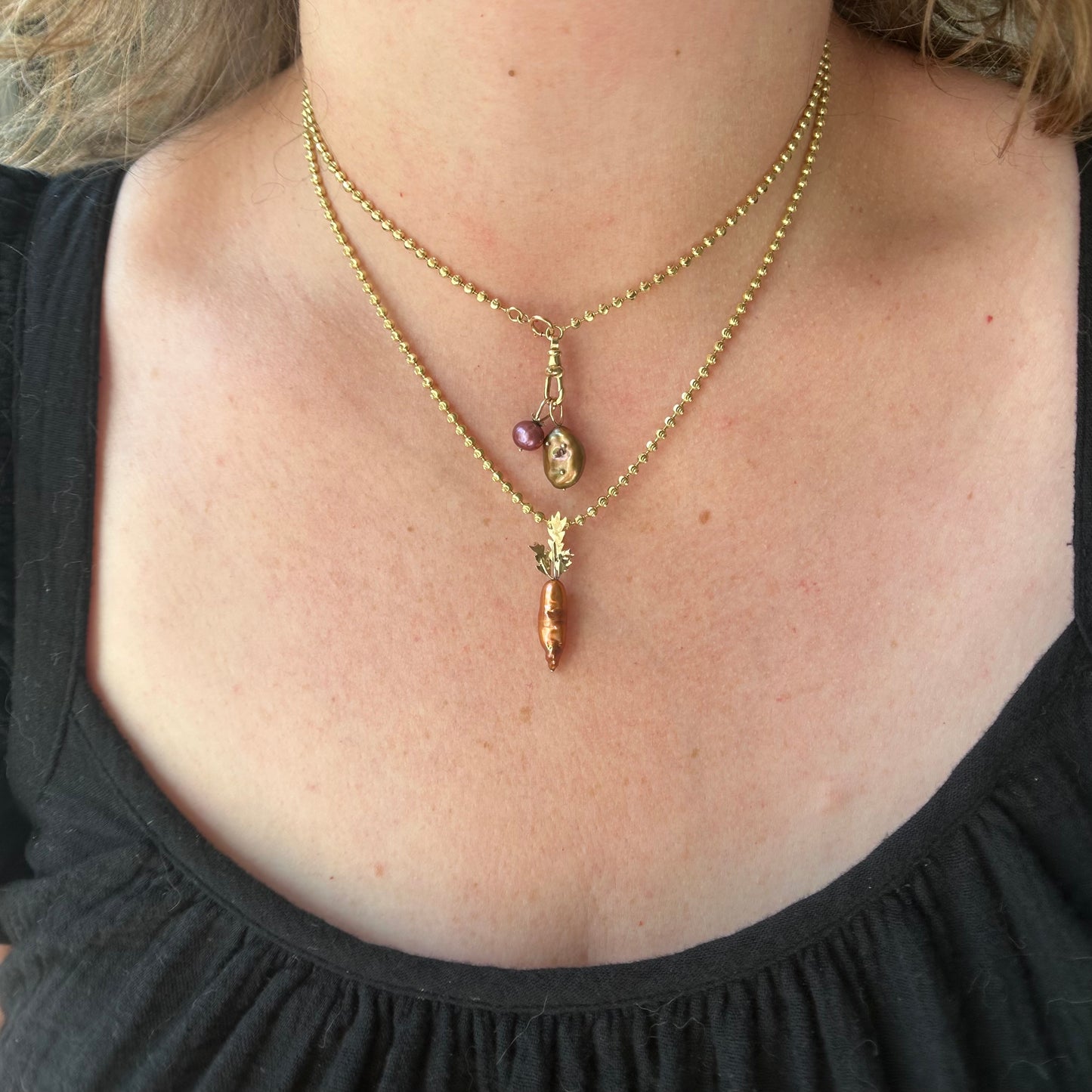 Summer Harvest: Potato Pearl Charm