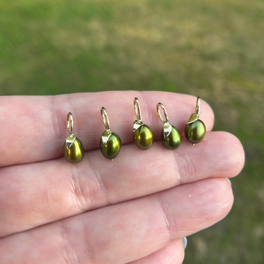 Summer Harvest: Lime Pearl Charm