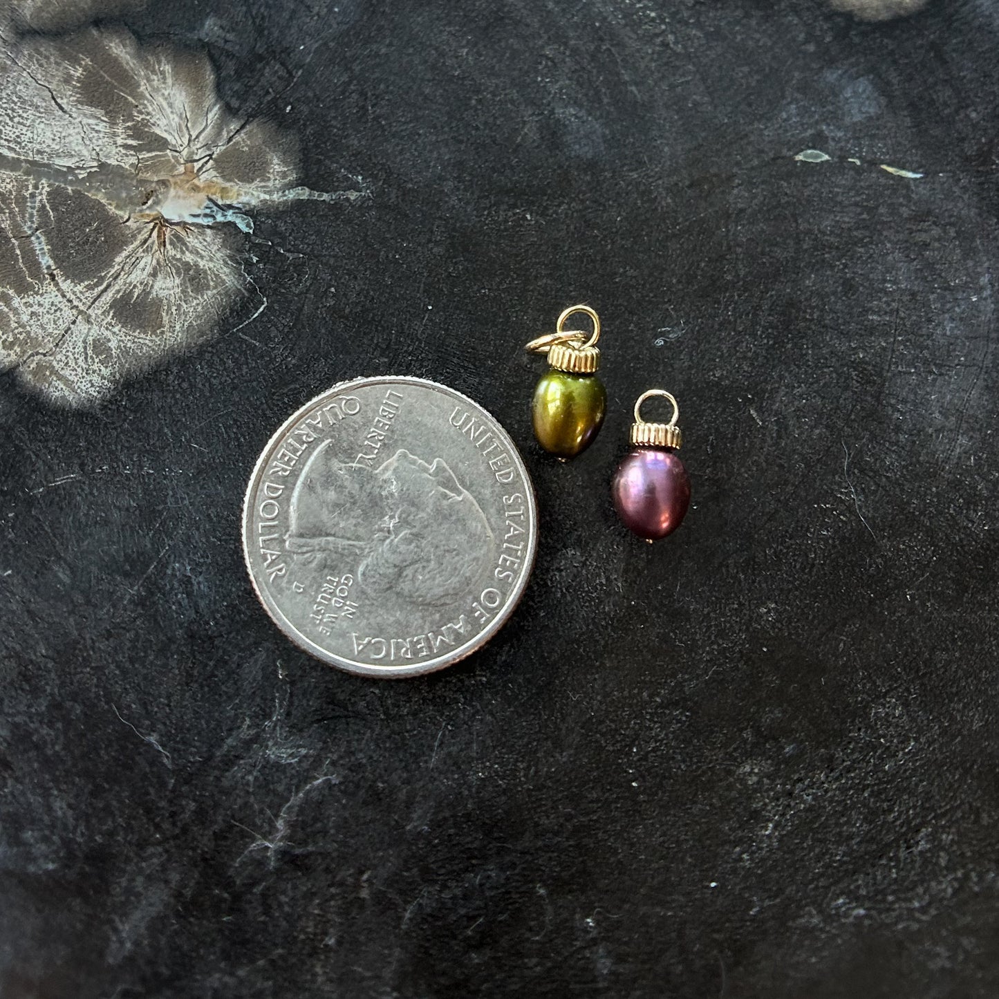 Ornament Pearl Charm