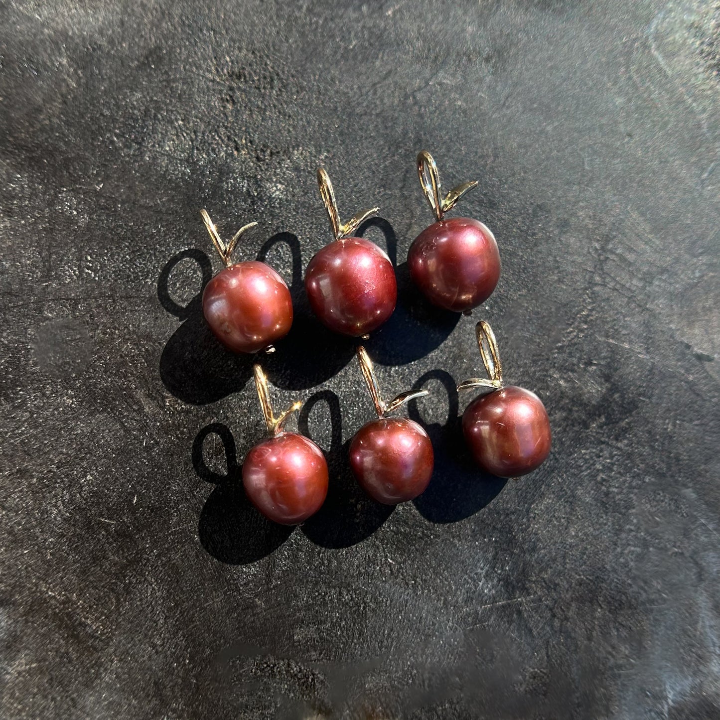 Autumn Harvest: Red Apple Charms