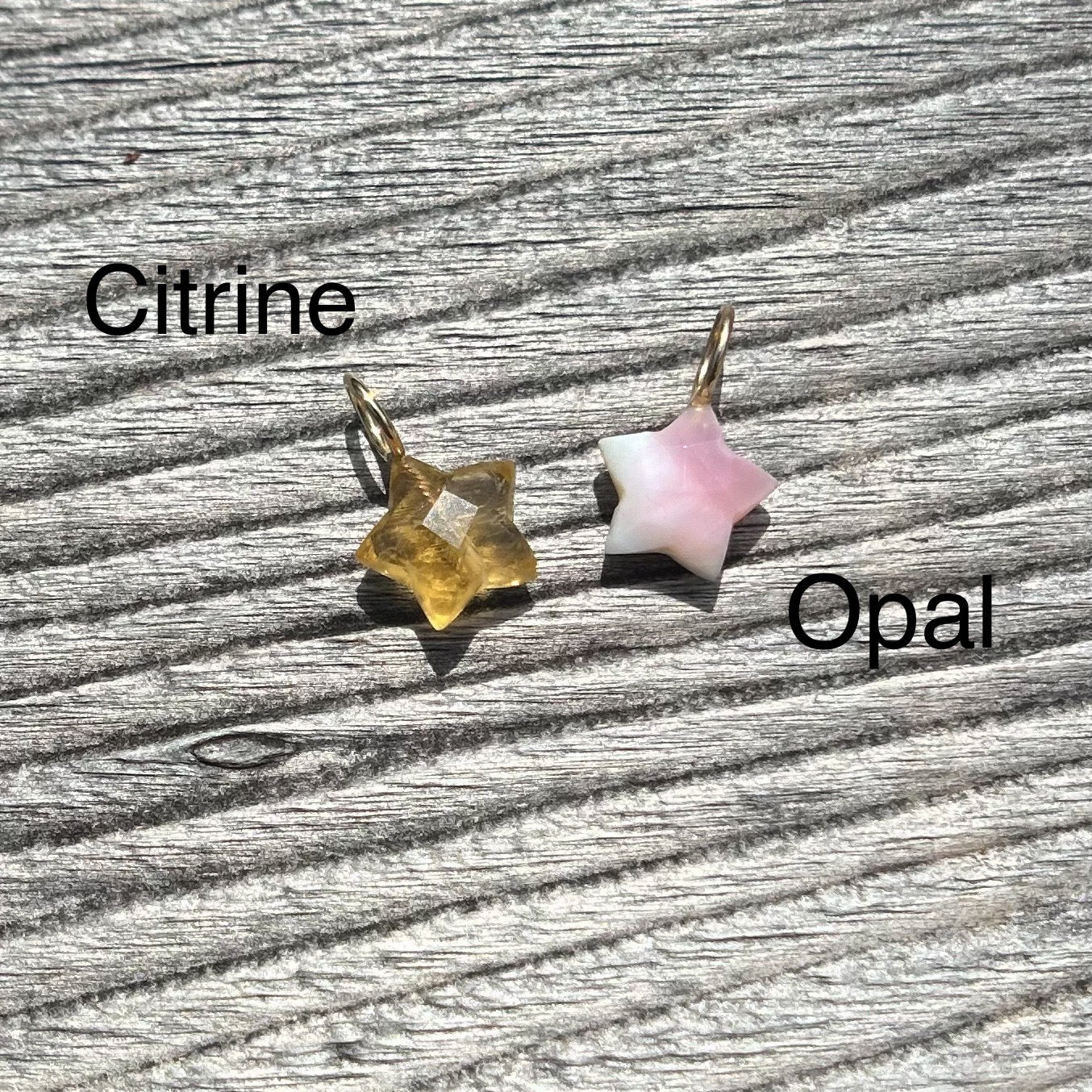 Gemstone Lucky Star: Citrine or Opal