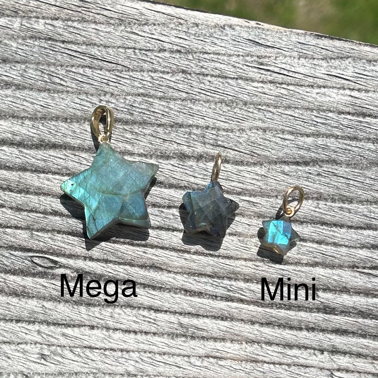 Mini Gemstone Lucky Star