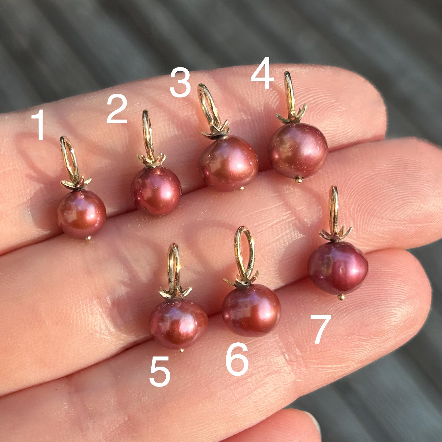 Summer Harvest: Tomato Pearl Charm