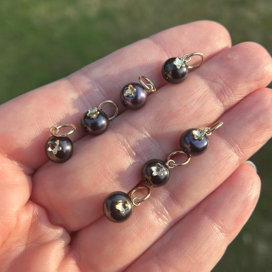 Summer Harvest: Blueberry Pearl Charm