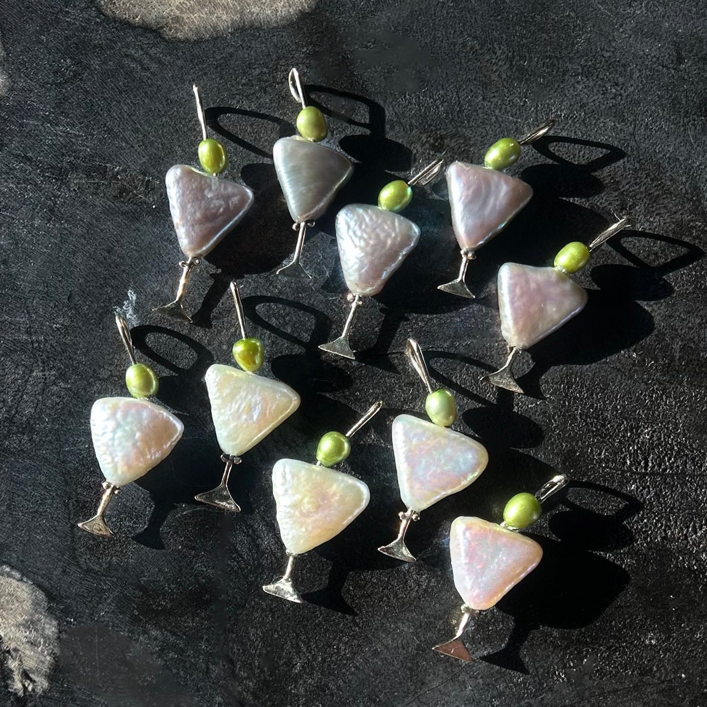 Martini Pearl Charms