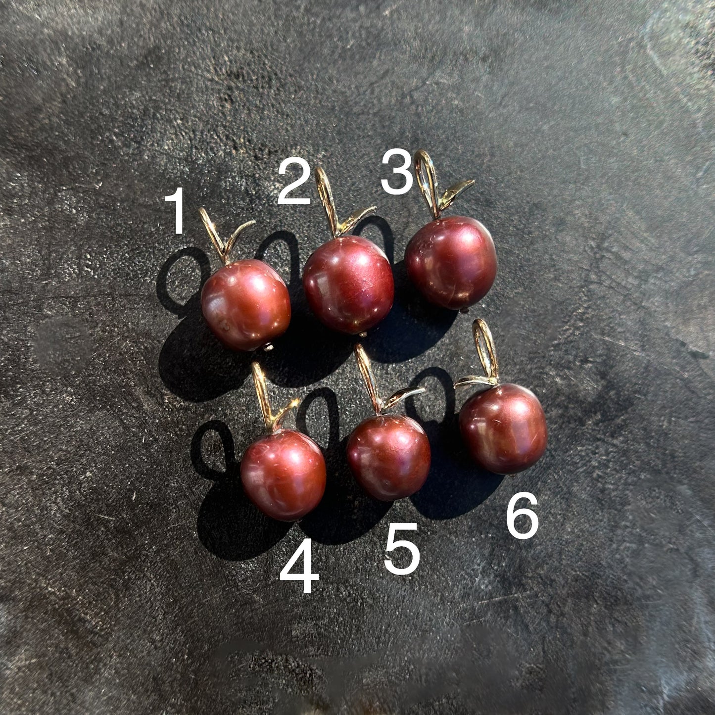 Autumn Harvest: Red Apple Charms