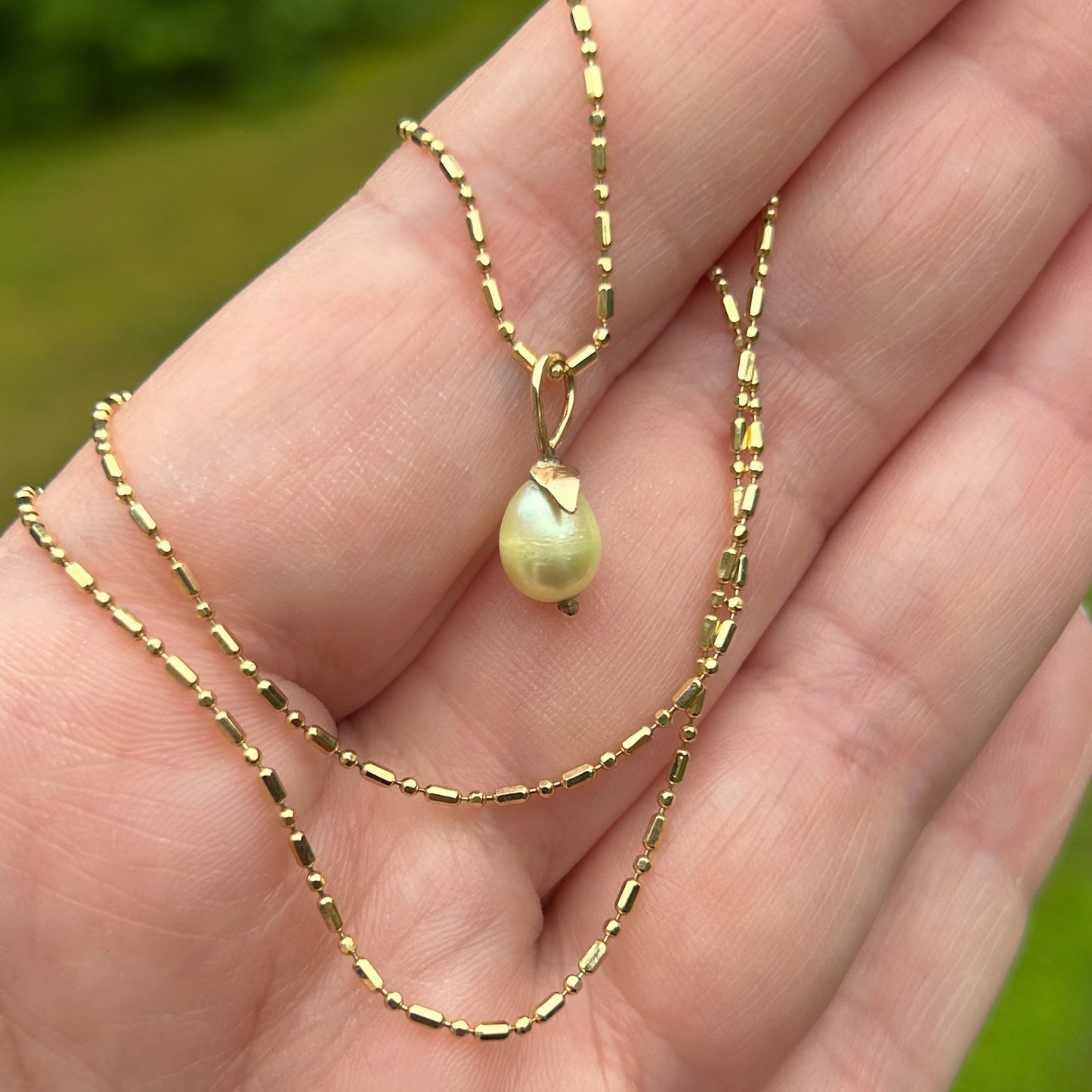 Lemon Pearl Charm