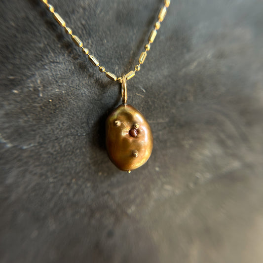 Summer Harvest: Potato Pearl Charm