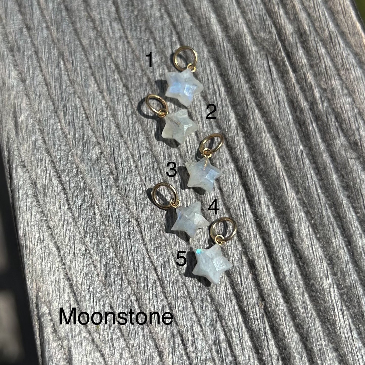 Mini Gemstone Lucky Star