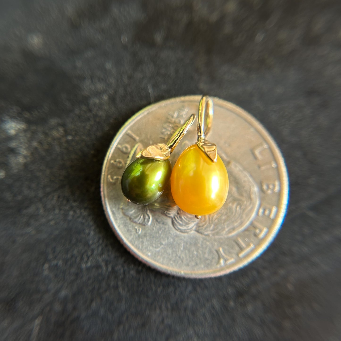 Summer Harvest: Lime Pearl Charm