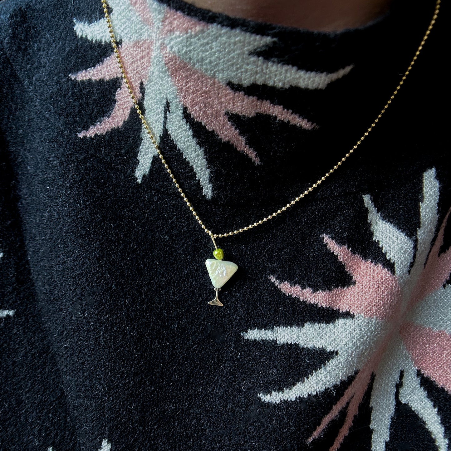 Martini Pearl Charms