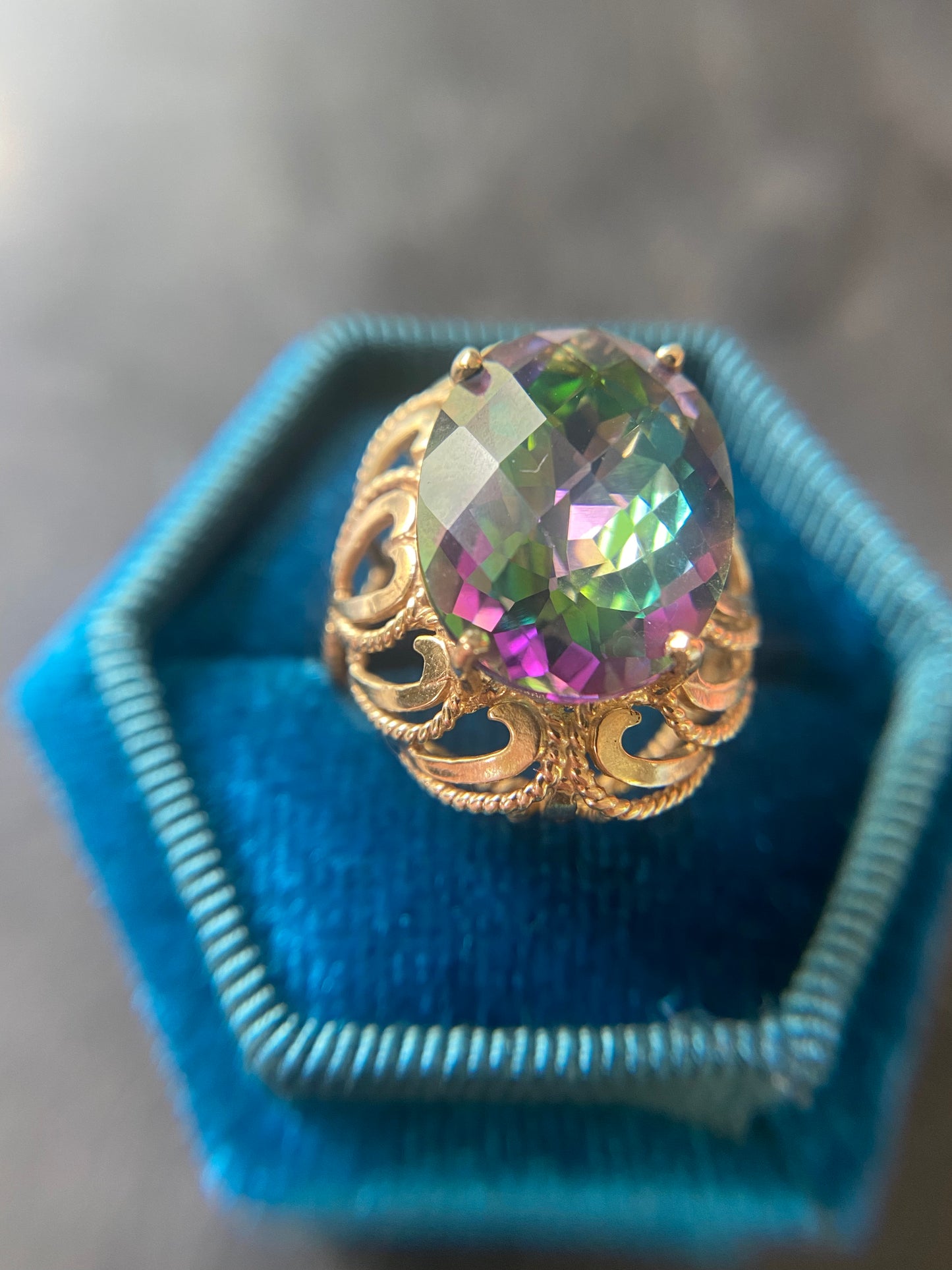 Mystic Topaz Ring