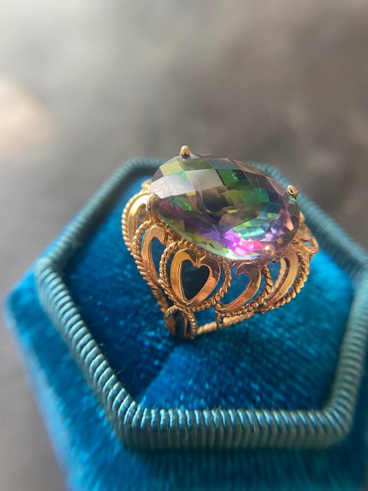 Mystic Topaz Ring