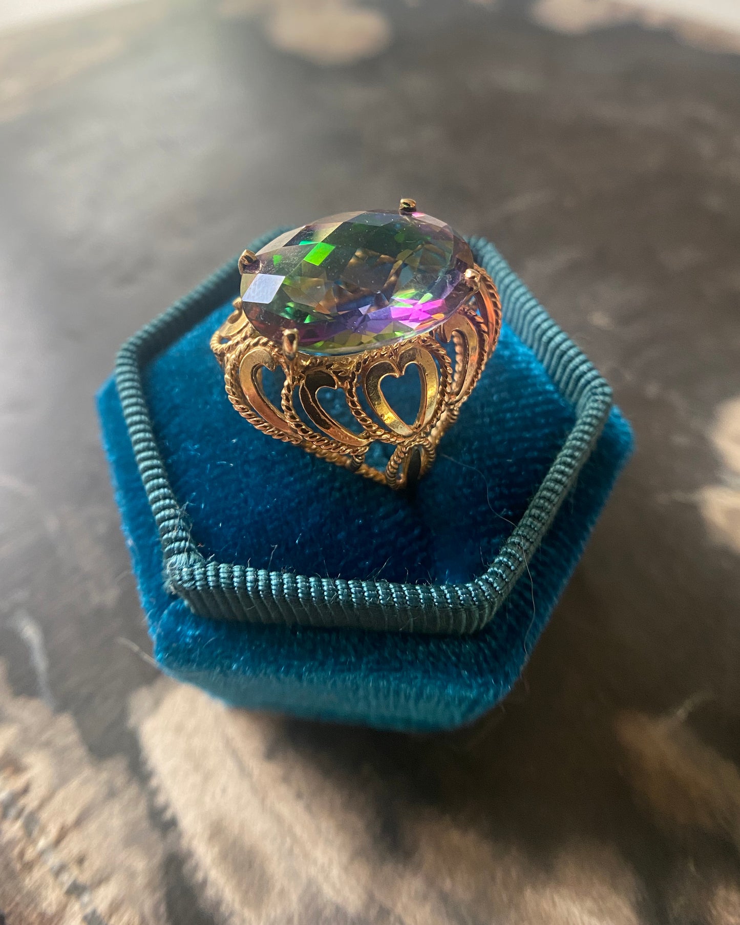 Mystic Topaz Ring